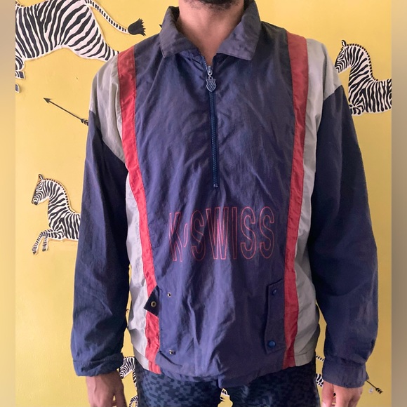 K-Swiss Other - K-Swiss, 90s Windbreaker, L